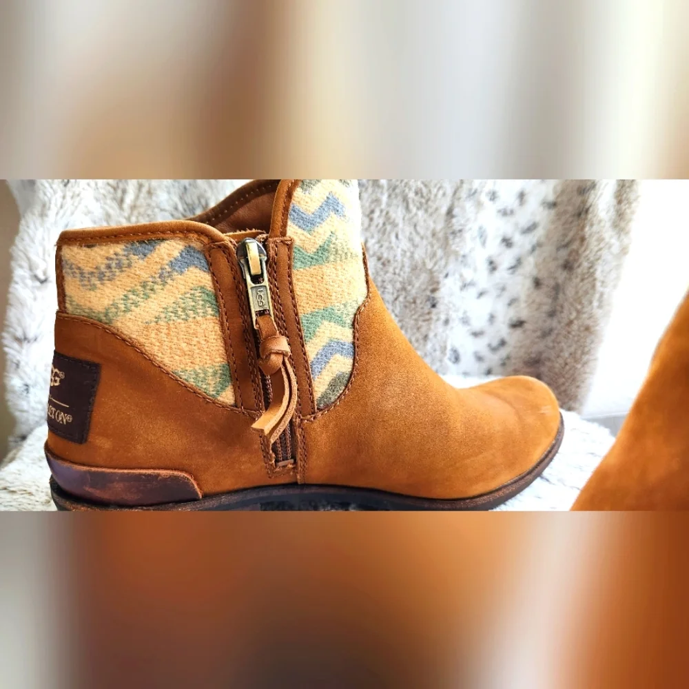 Ugg Pendleton ankle boots size 7.5 - Picture 14 of 16